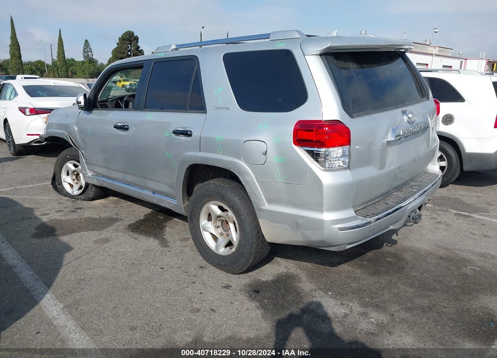 2012 TOYOTA 4RUNNER LIMITED VIN: JTEZU5JRXC5033564