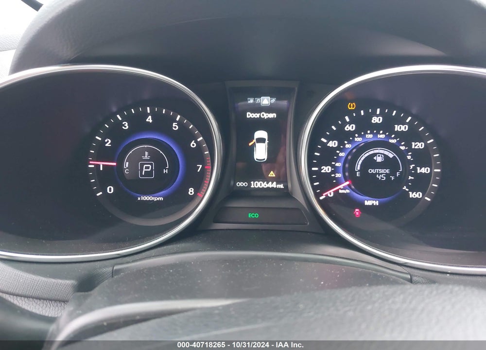 2013 HYUNDAI SANTA FE VIN: 5XYZUDLA7DG084972