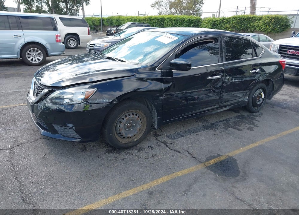 2016 NISSAN SENTRA SV VIN: 3N1AB7AP1GY338822