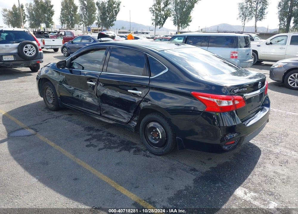 2016 NISSAN SENTRA SV VIN: 3N1AB7AP1GY338822