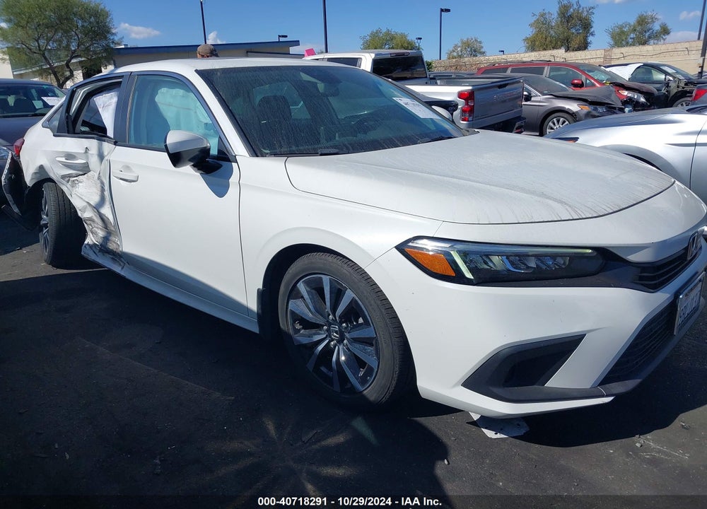 2022 HONDA CIVIC EX VIN: 2HGFE1F75NH319579
