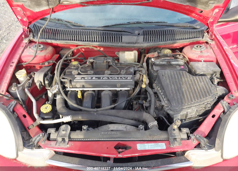 2000 DODGE NEON HIGHLINE VIN: 1B3ES46C7YD737081