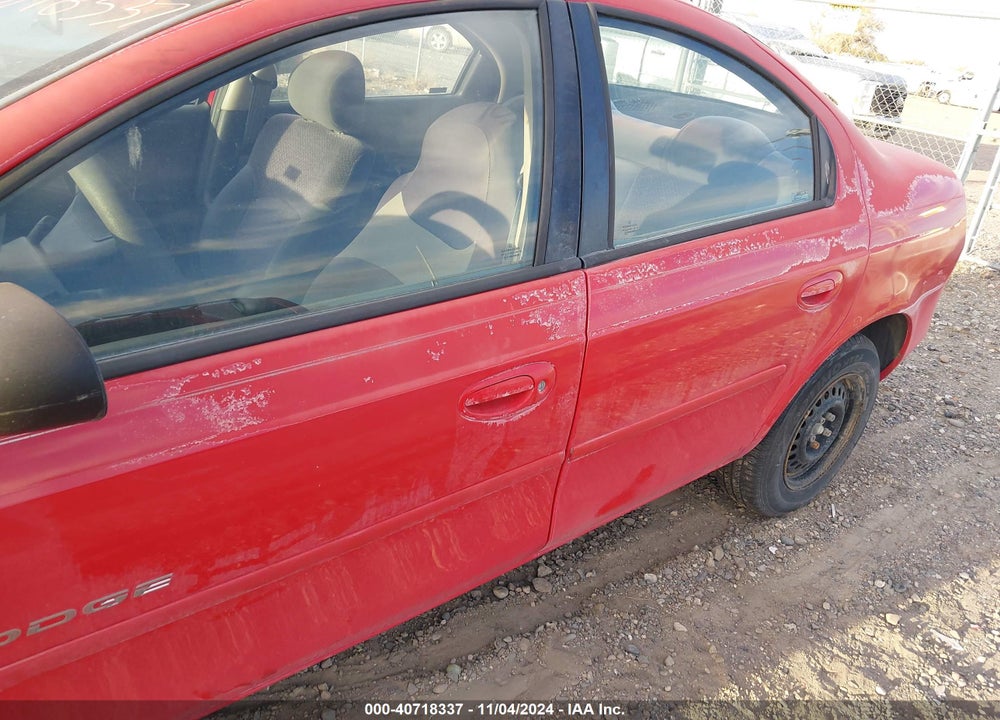 2000 DODGE NEON HIGHLINE VIN: 1B3ES46C7YD737081