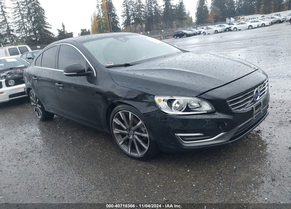 2015 VOLVO S60 T5 DRIVE-E PREMIER VIN: YV126MFK4F1341454