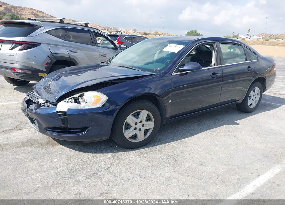 2008 CHEVROLET IMPALA LS VIN: 2G1WB58N089150668