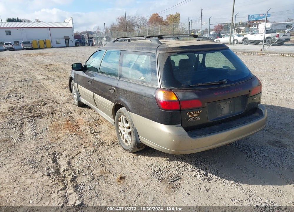 2000 SUBARU OUTBACK LIMITED VIN: 4S3BH6863Y6617463