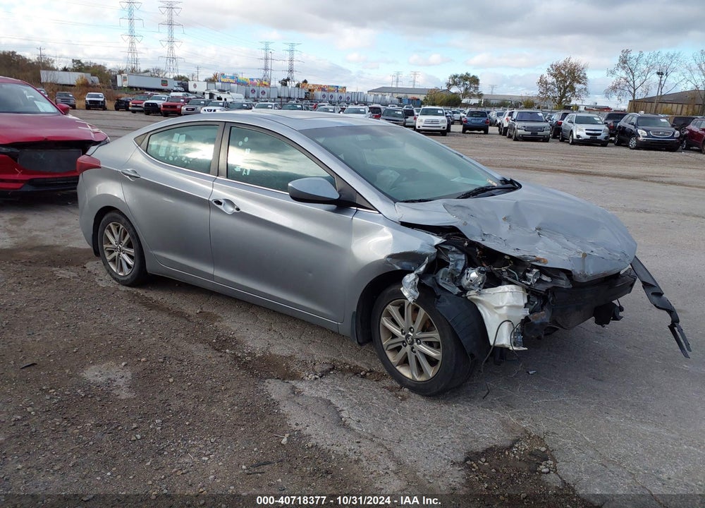 2015 HYUNDAI ELANTRA SE VIN: 5NPDH4AEXFH599058