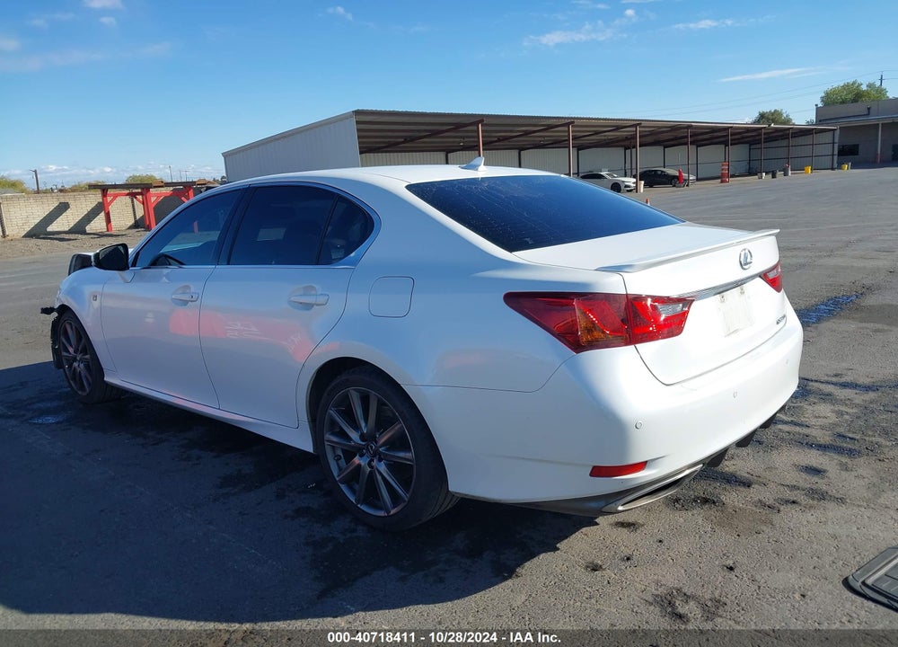 2013 LEXUS GS 350 VIN: JTHBE1BL6D5019618