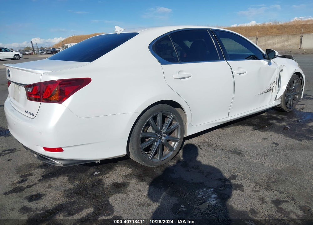 2013 LEXUS GS 350 VIN: JTHBE1BL6D5019618