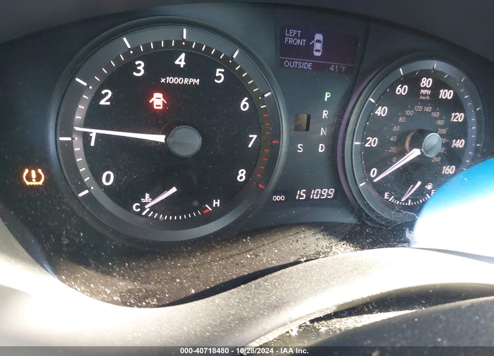 2008 LEXUS ES 350 VIN: JTHBJ46G282159313