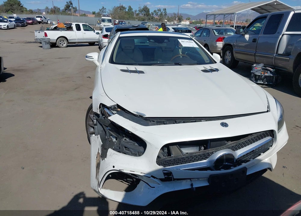2018 MERCEDES-BENZ SL 550 VIN: WDDJK7DA1JF052140