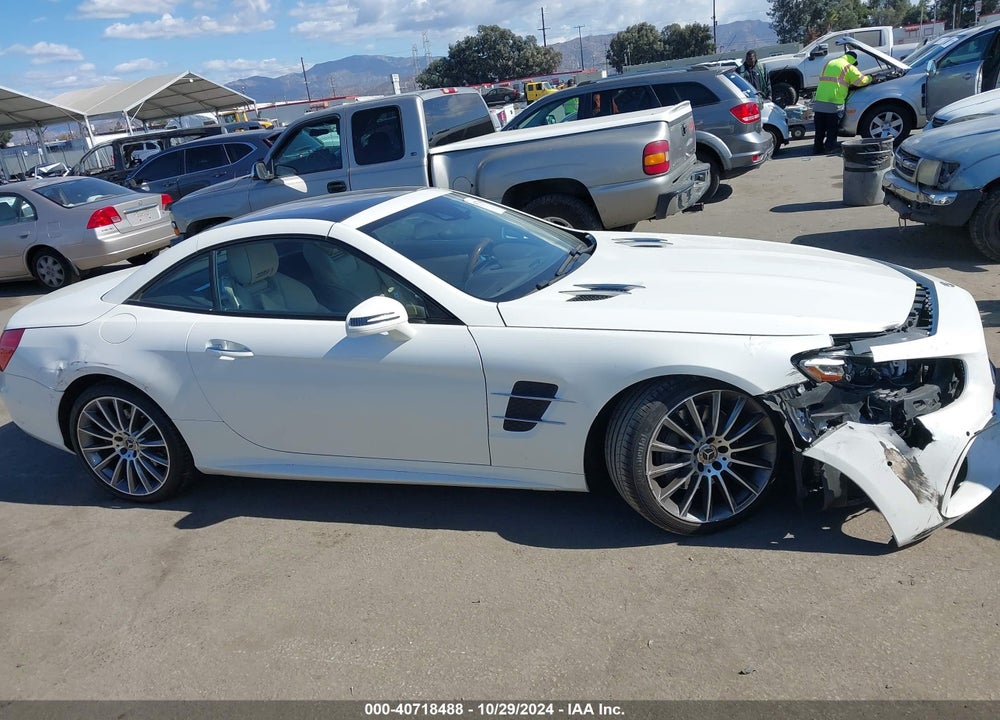 2018 MERCEDES-BENZ SL 550 VIN: WDDJK7DA1JF052140