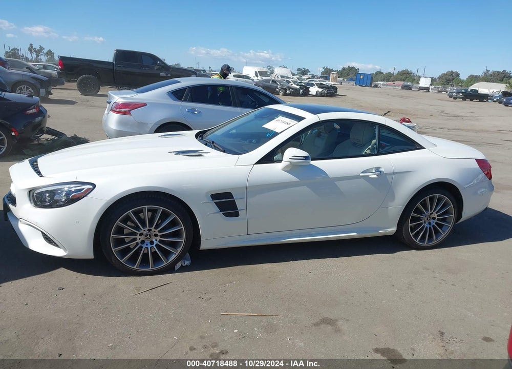 2018 MERCEDES-BENZ SL 550 VIN: WDDJK7DA1JF052140