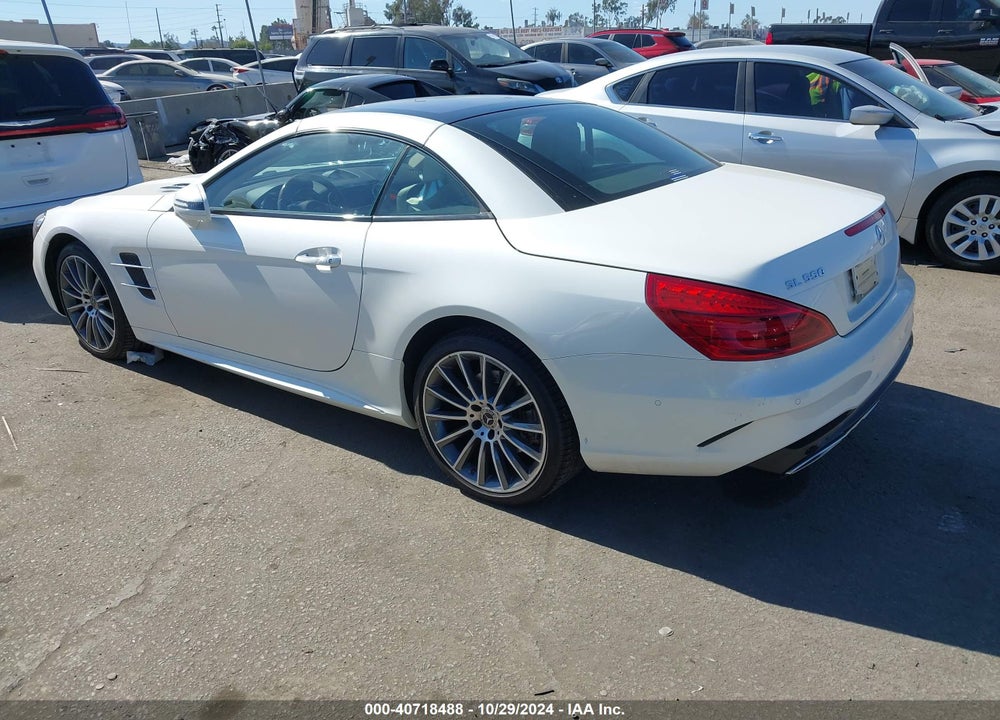 2018 MERCEDES-BENZ SL 550 VIN: WDDJK7DA1JF052140