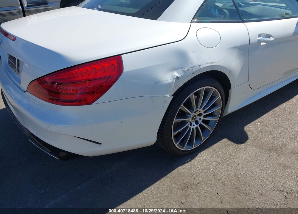 2018 MERCEDES-BENZ SL 550 VIN: WDDJK7DA1JF052140
