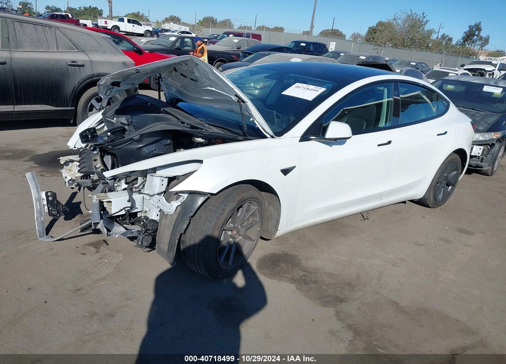 2021 TESLA MODEL 3 STANDARD RANGE PLUS REAR-WHEEL DRIVE VIN: 5YJ3E1EA0MF017491