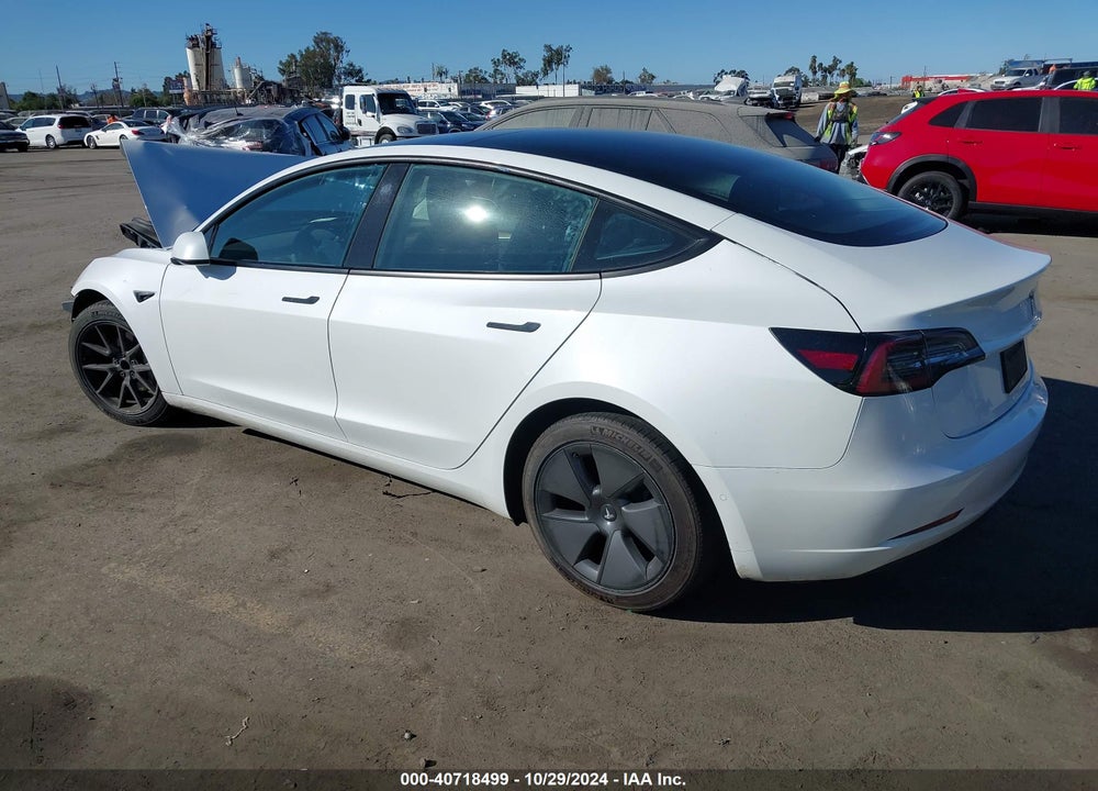 2021 TESLA MODEL 3 STANDARD RANGE PLUS REAR-WHEEL DRIVE VIN: 5YJ3E1EA0MF017491