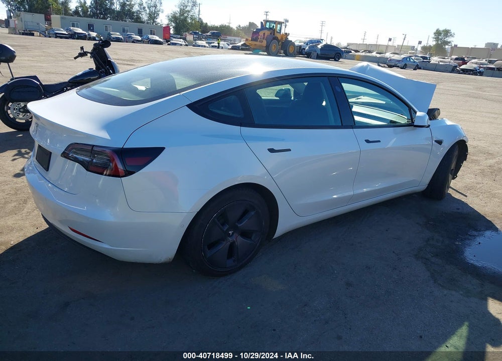 2021 TESLA MODEL 3 STANDARD RANGE PLUS REAR-WHEEL DRIVE VIN: 5YJ3E1EA0MF017491