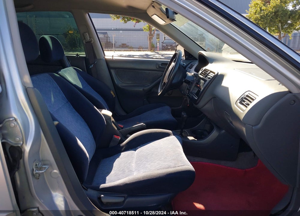 2000 HONDA CIVIC VALUE PACKAGE VIN: 2HGEJ6619YH585272