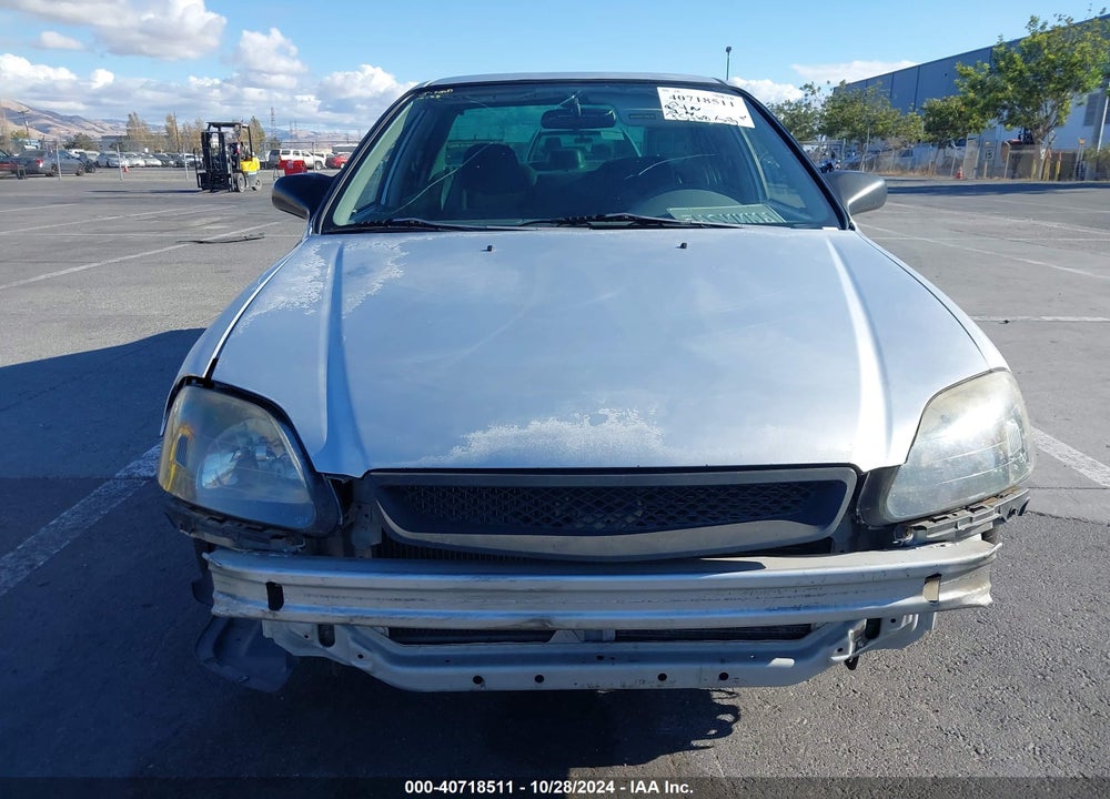 2000 HONDA CIVIC VALUE PACKAGE VIN: 2HGEJ6619YH585272