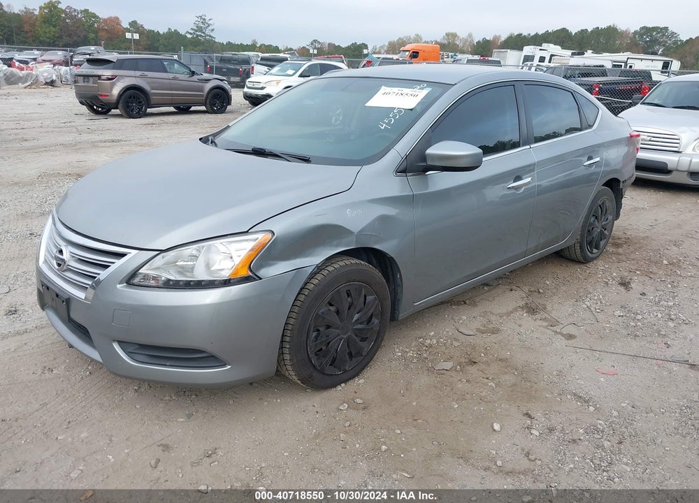 2014 NISSAN SENTRA SV VIN: 3N1AB7AP3EY234555