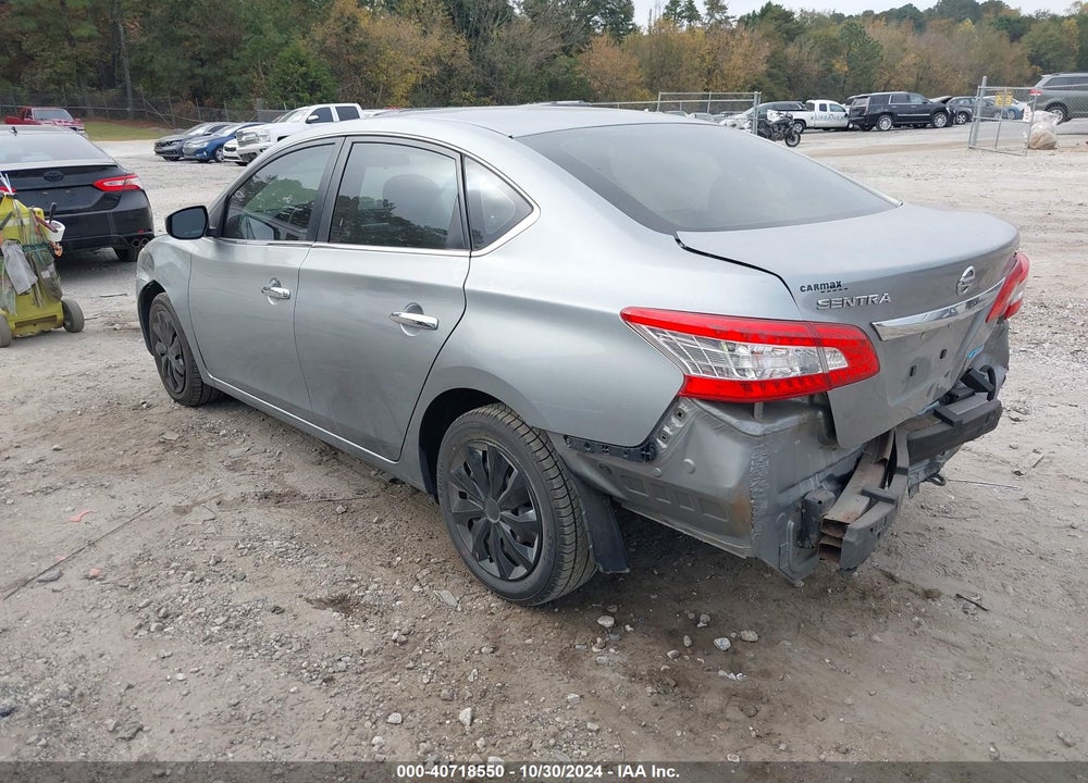 2014 NISSAN SENTRA SV VIN: 3N1AB7AP3EY234555