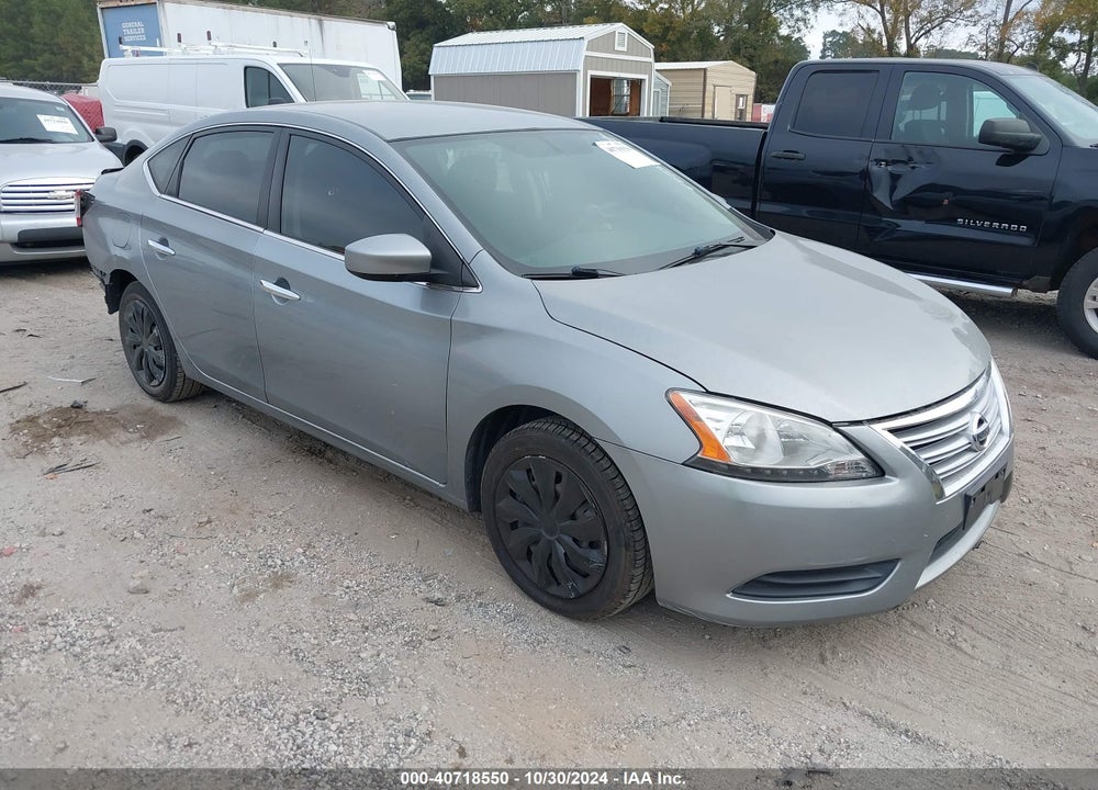 2014 NISSAN SENTRA SV VIN: 3N1AB7AP3EY234555