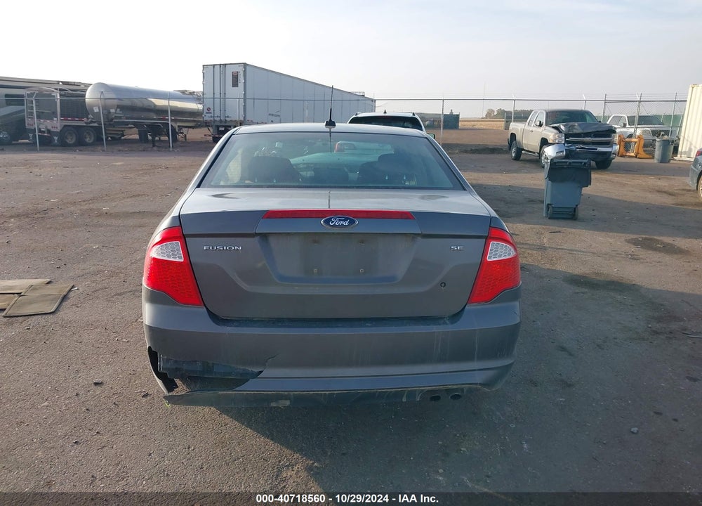 2012 FORD FUSION VIN: 3FAHP0HA0CR365056