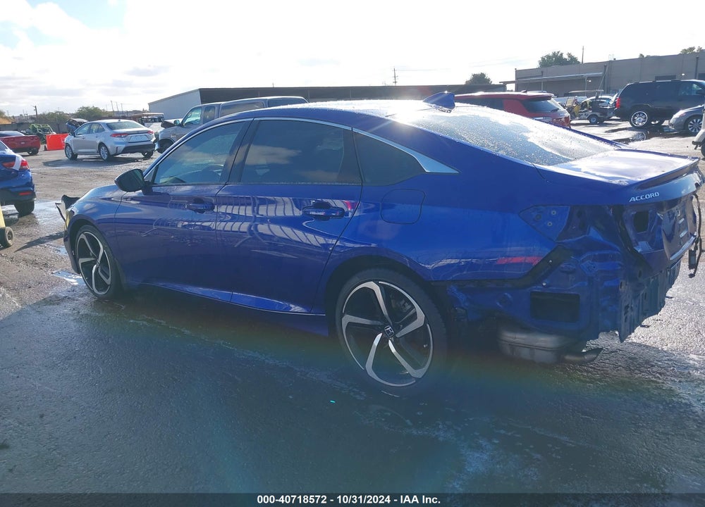 2018 HONDA ACCORD SPORT 2.0T VIN: 1HGCV2F34JA023855