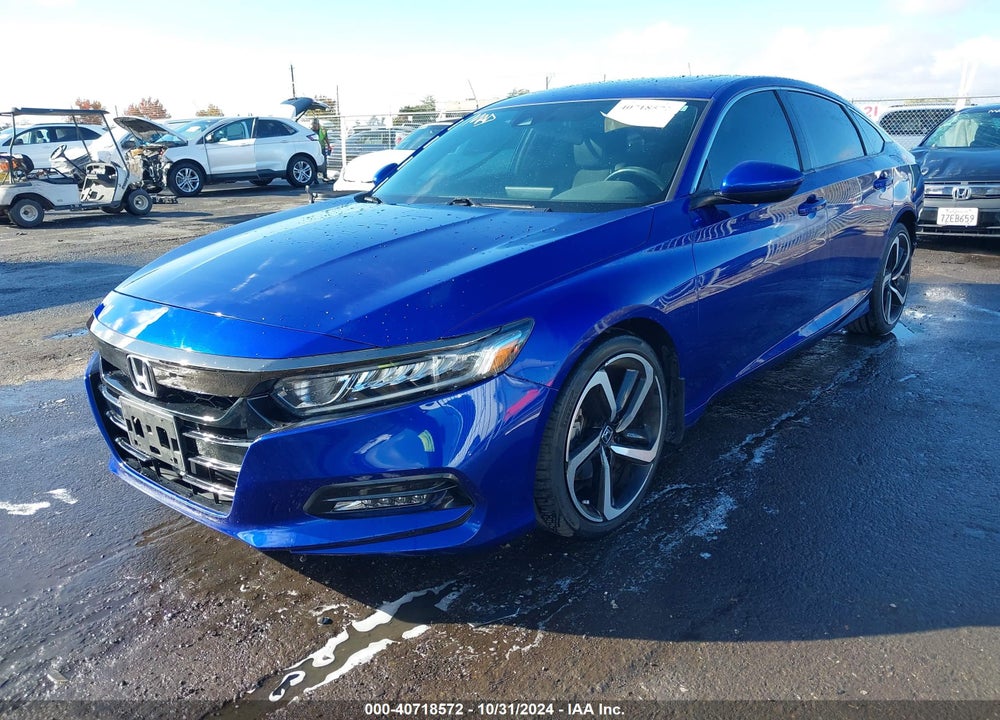 2018 HONDA ACCORD SPORT 2.0T VIN: 1HGCV2F34JA023855