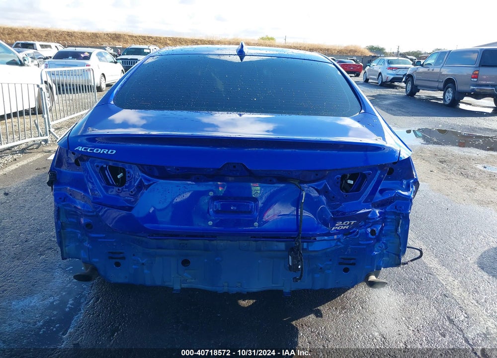 2018 HONDA ACCORD SPORT 2.0T VIN: 1HGCV2F34JA023855