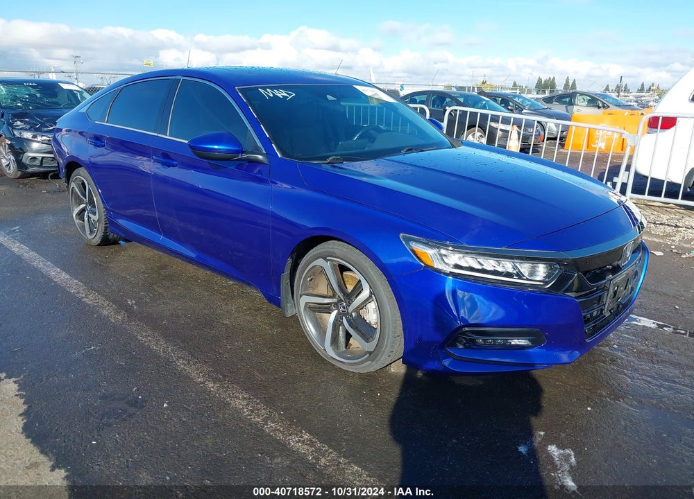 2018 HONDA ACCORD SPORT 2.0T VIN: 1HGCV2F34JA023855