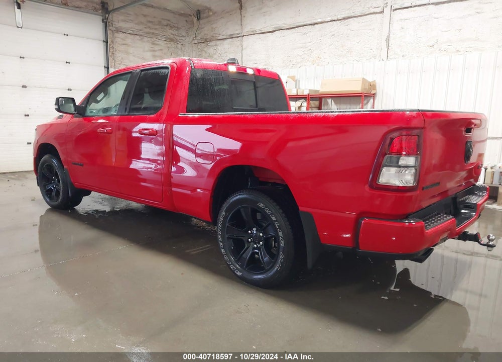 2021 RAM 1500 BIG HORN 4X4 6'4 BOX VIN: 1C6SRFBT8MN724124