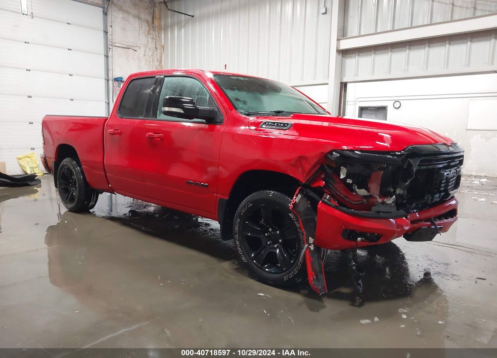 2021 RAM 1500 BIG HORN 4X4 6'4 BOX VIN: 1C6SRFBT8MN724124