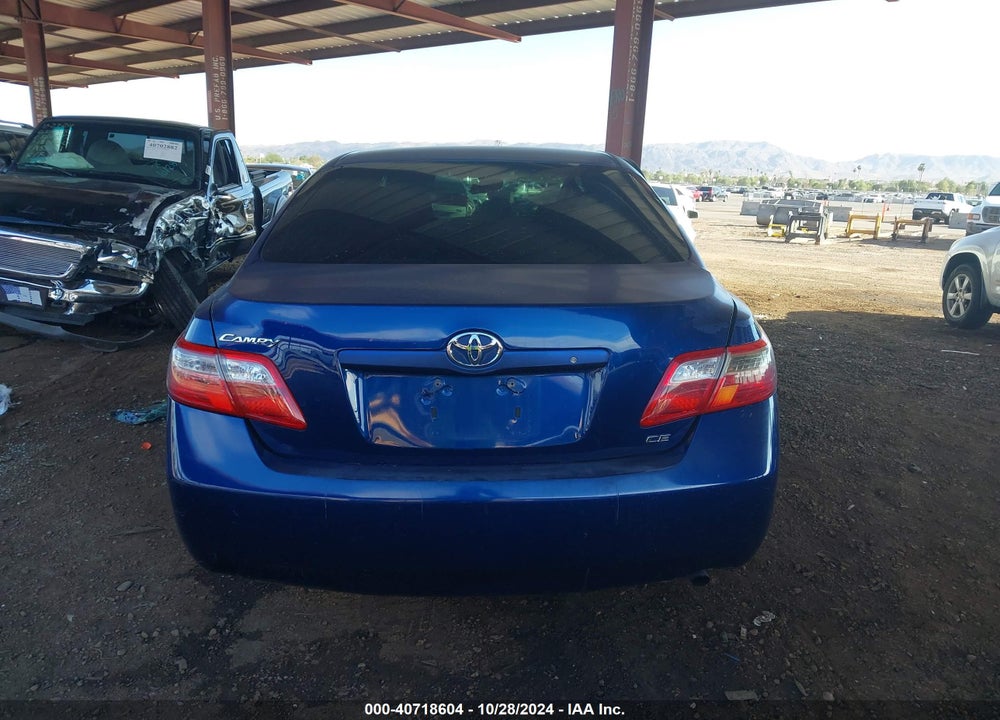 2007 TOYOTA CAMRY CE VIN: JTNBE46KX73094208