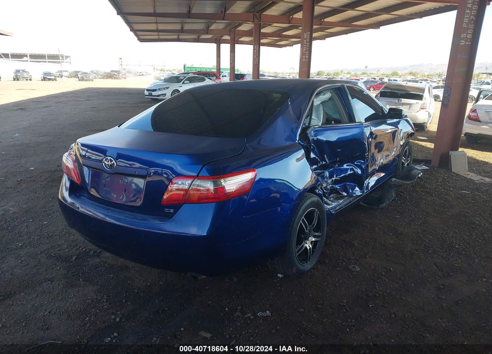 2007 TOYOTA CAMRY CE VIN: JTNBE46KX73094208