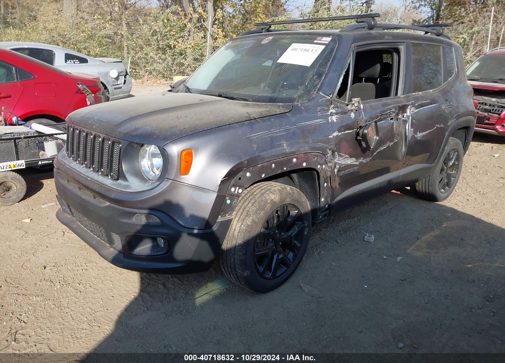 2016 JEEP RENEGADE JUSTICE VIN: ZACCJBBT7GPD13001