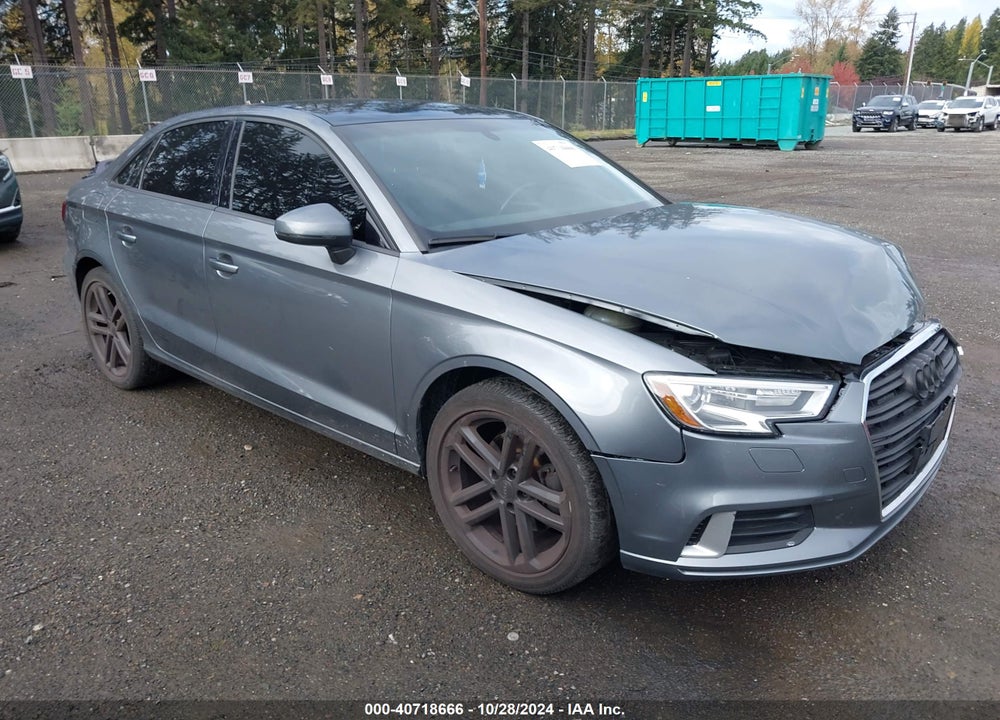 2017 AUDI A3 2.0T PREMIUM VIN: WAUB8GFF4H1052370