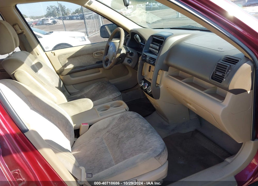 2006 HONDA CR-V LX VIN: SHSRD78596U434652