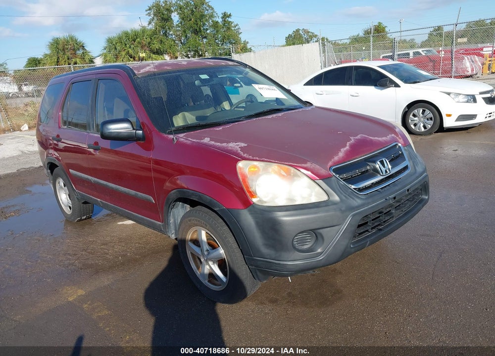 2006 HONDA CR-V LX VIN: SHSRD78596U434652