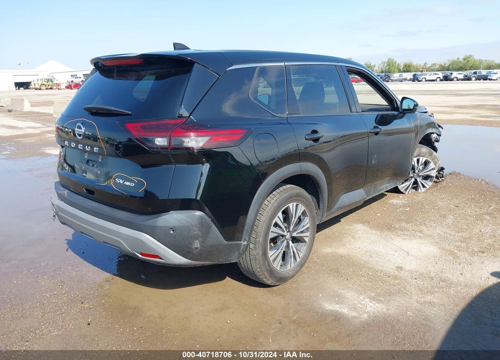 2021 NISSAN ROGUE SV INTELLIGENT AWD VIN: 5N1AT3BB5MC783554