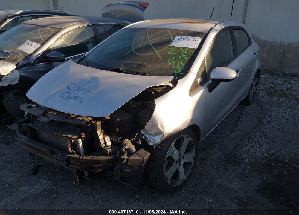 2017 KIA RIO SX VIN: KNADN5A34H6036501
