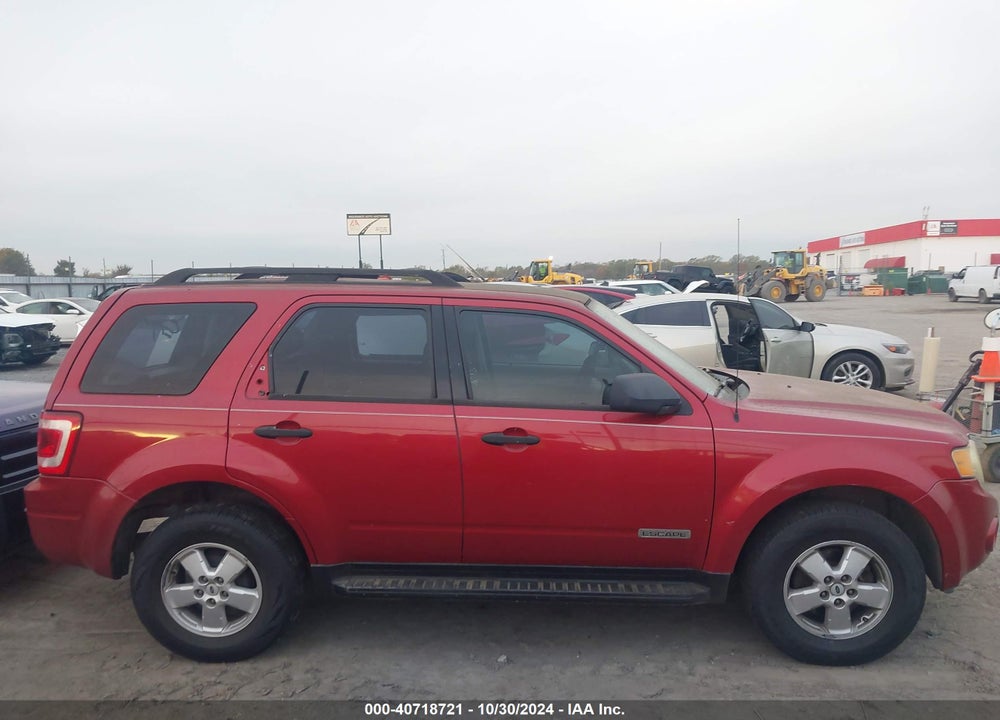 2008 FORD ESCAPE XLS/XLS MANUAL VIN: 1FMCU02Z18KE10587