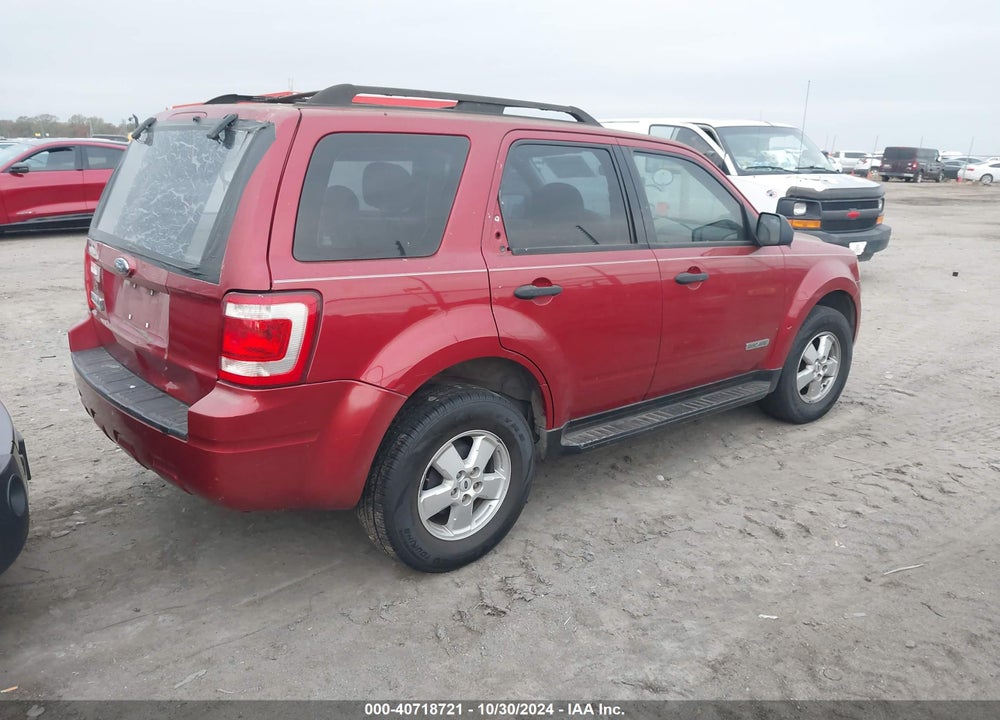 2008 FORD ESCAPE XLS/XLS MANUAL VIN: 1FMCU02Z18KE10587