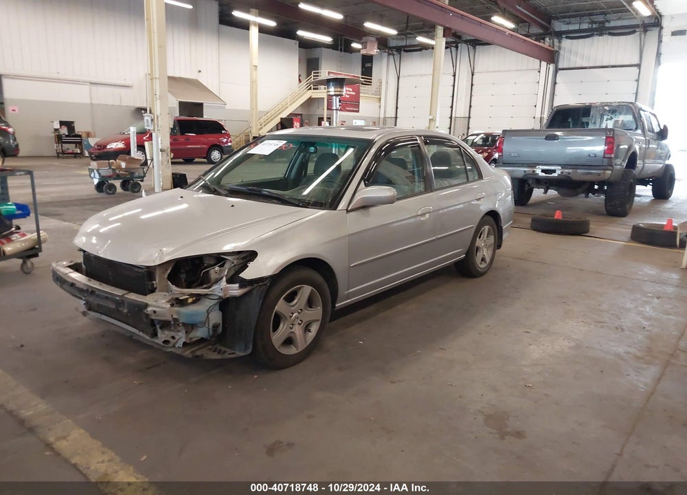 2004 HONDA CIVIC EX VIN: 2HGES26734H543684