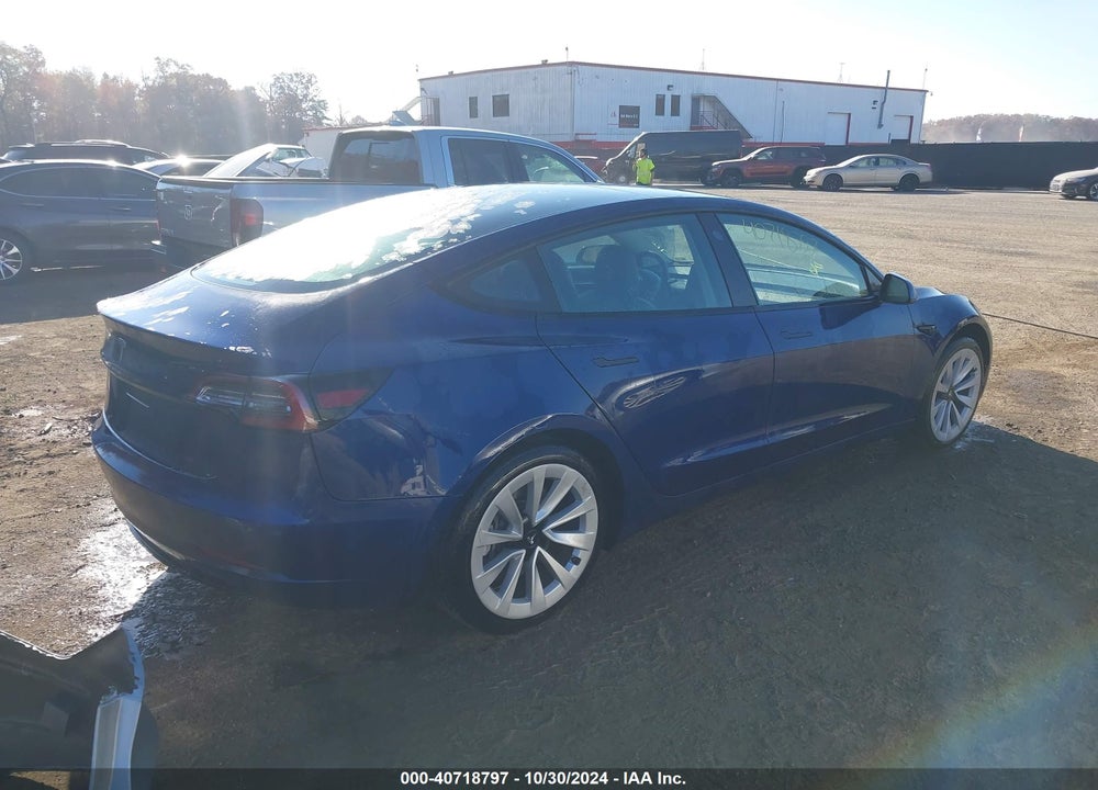 2022 TESLA MODEL 3 VIN: 5YJ3E1EA6NF190255