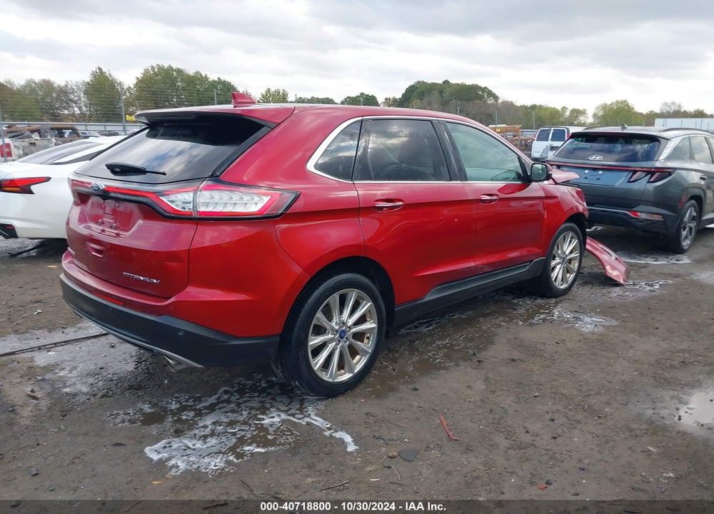 2018 FORD EDGE TITANIUM VIN: 2FMPK3K81JBC53658