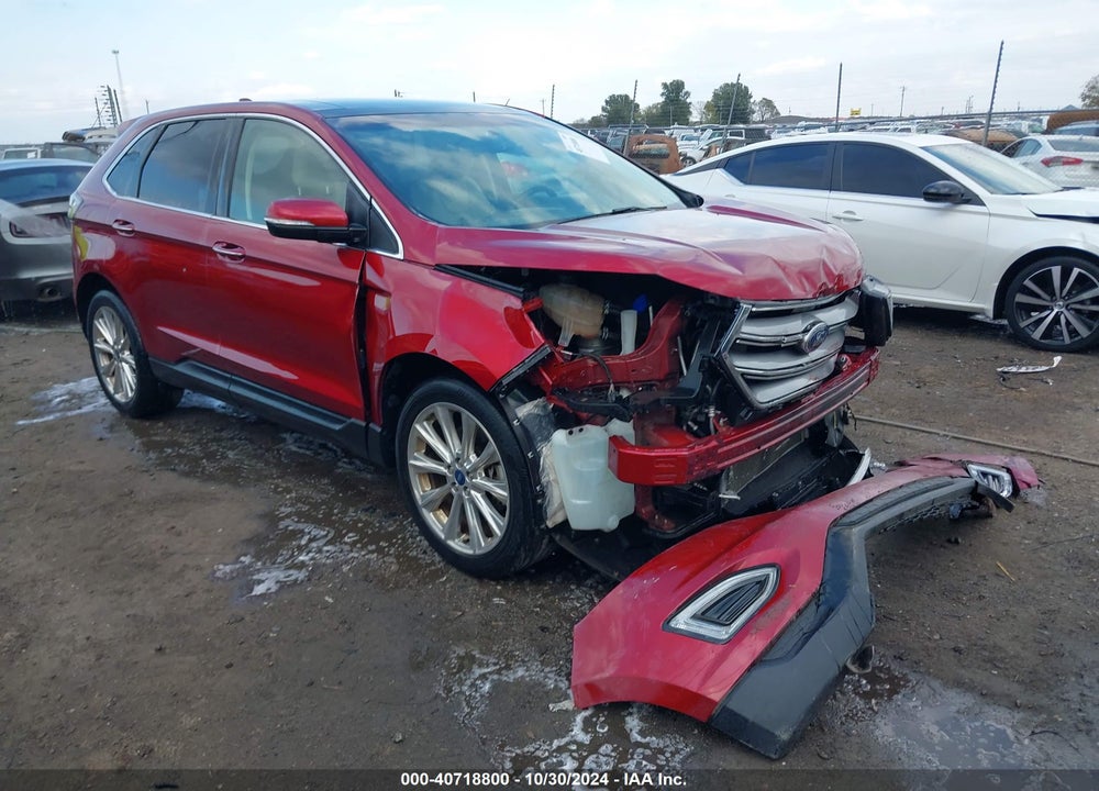 2018 FORD EDGE TITANIUM VIN: 2FMPK3K81JBC53658