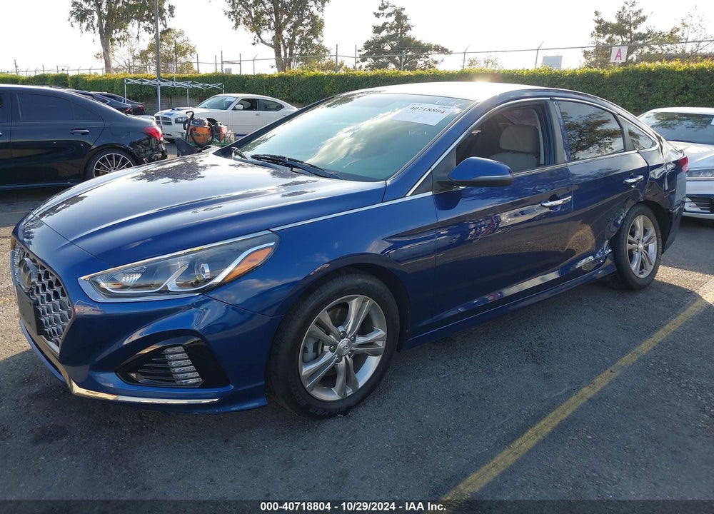 2019 HYUNDAI SONATA SEL VIN: 5NPE34AF3KH783828