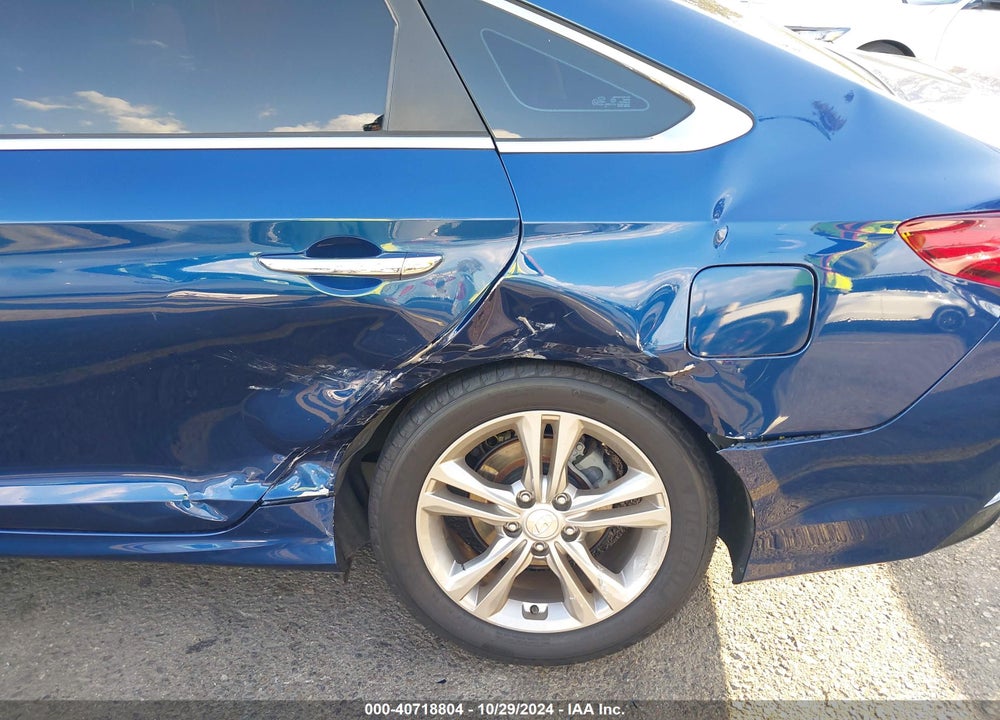 2019 HYUNDAI SONATA SEL VIN: 5NPE34AF3KH783828